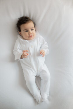 lisi babygrow - white