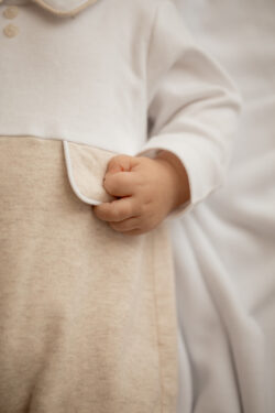 bonnie babygrow - beige