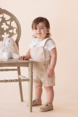 ELEGANT BABY ROMPER - SAND