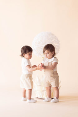 ELEGANT BABY ROMPER - SAND