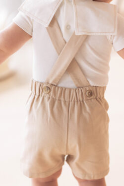 ELEGANT BABY ROMPER - SAND