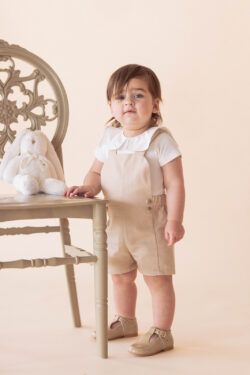 ELEGANT BABY ROMPER - SAND