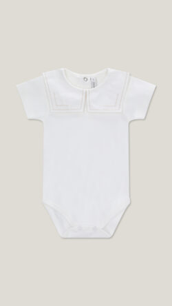 BODYSUIT - CREAM MARINE