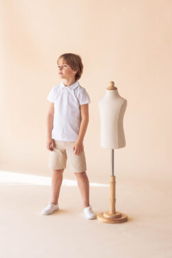 BOYS BEIGE JONNY SHORTS