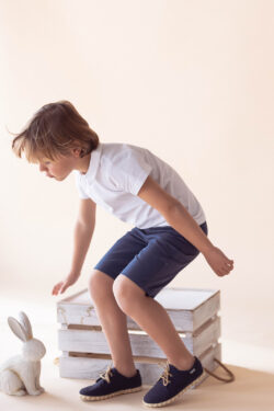 BOYS NAVY JONNY SHORTS