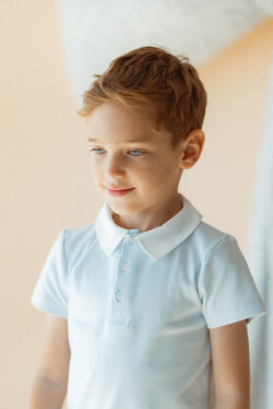 COTTON BOY SET - BLUE