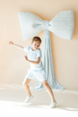 COTTON BOY SET - BLUE