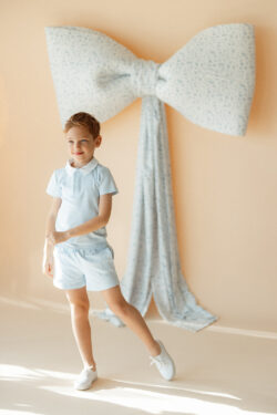 COTTON BOY SET - BLUE