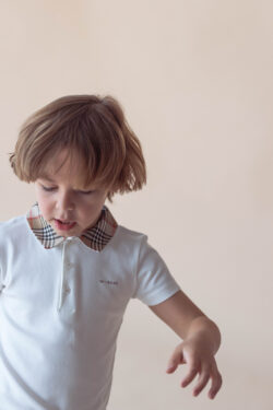 COTTON BOY SET - CAMEL