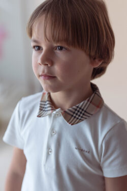 COTTON BOY SET - CAMEL