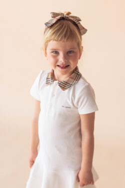COTTON SHIRT DRESS - CAMEL