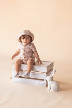 RICHI ROMPER - CAMEL