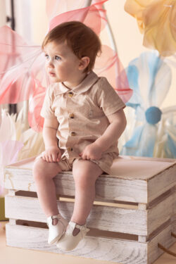 RICHI ROMPER - CAMEL