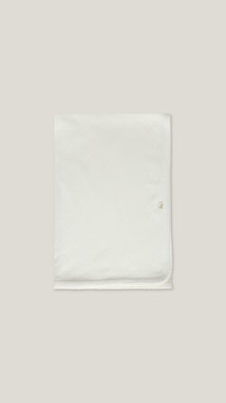 ⁦CLOUDS BABY COTTON BLANKET - IVORY⁩ – תמונה ⁦5⁩