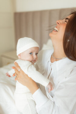 CLOUDS BABY COTTON SET - IVORY