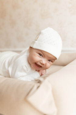 CLOUDS BABY COTTON SET - WHITE