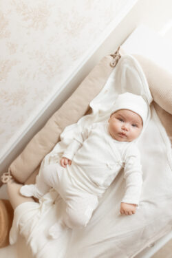 CLOUDS BABY COTTON SET - WHITE