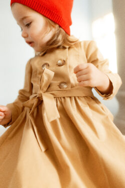 ⁦Trench Baby Dress⁩ – תמונה ⁦2⁩