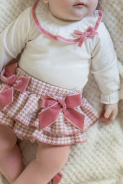 ⁦pink pepita Bloomers⁩ – תמונה ⁦7⁩