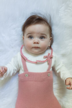 ⁦Velvet Bow Pale pink Bodysuit⁩ – תמונה ⁦3⁩