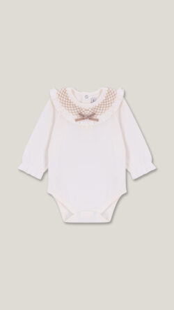Smock Camel Bodysuit