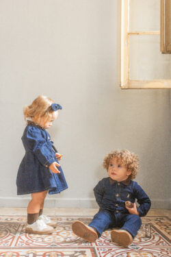 ⁦Denim Baby Dress⁩ – תמונה ⁦5⁩