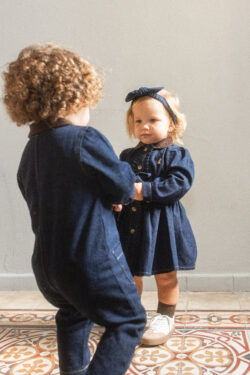 ⁦Denim Baby Dress⁩ – תמונה ⁦3⁩