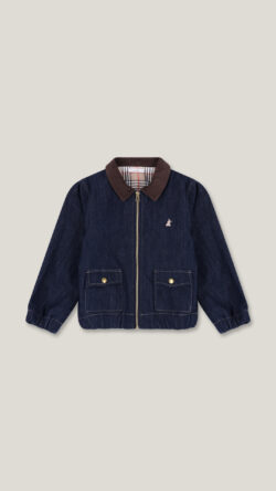 Denim Bomber Jacket