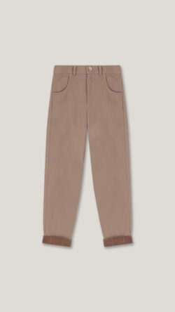 ⁦Brown chic Trousers⁩ – תמונה ⁦2⁩
