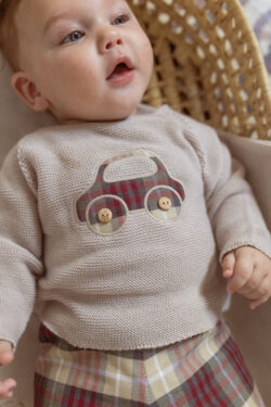 scotish car baby set