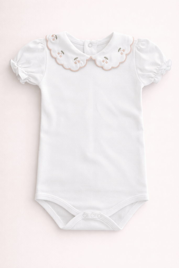 pink cherry bodysuit