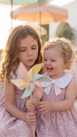 Adelina bow dress
