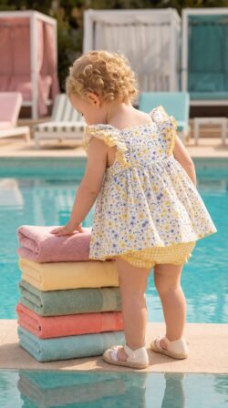Alba Baby Dress back