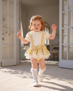 Melania Baby romper front