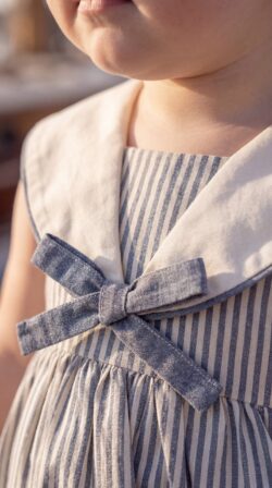 Sailor baby Dress detail
