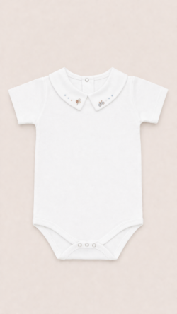 Blue car bodysuit