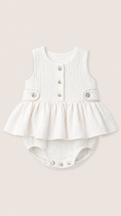 Angelina girls romper