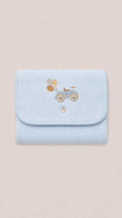 BLUE CAR- CHANGING MAT