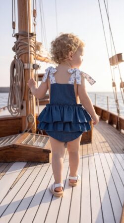 Capsule Denim romper back