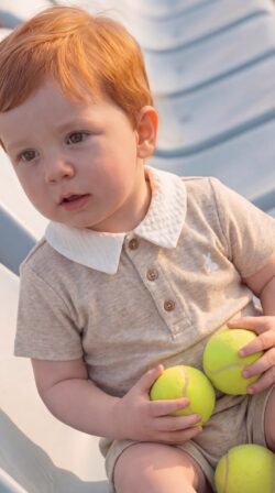 cotton melnage boys set