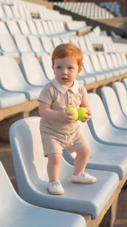 cotton melnage boys set