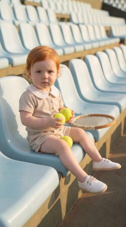 cotton melnage girls set