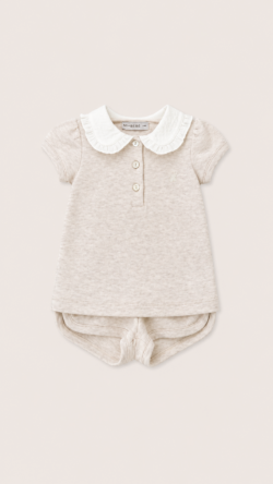 cotton melnage girls set