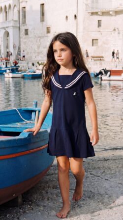 Navy girls dress