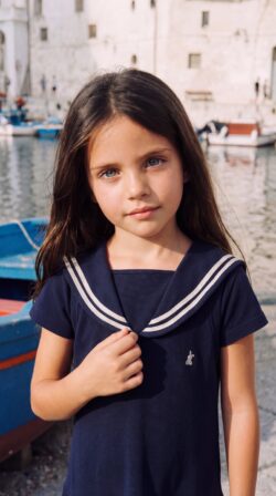 ⁦Navy girls dress⁩ – תמונה ⁦6⁩