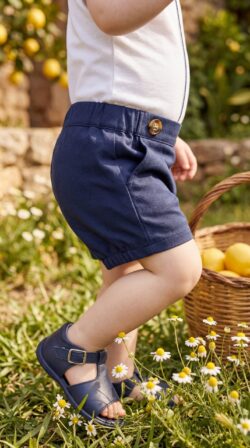 boys shorts bobby detail