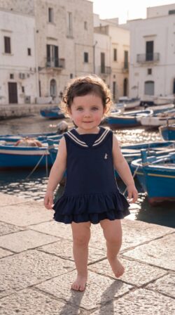 Navy girls set