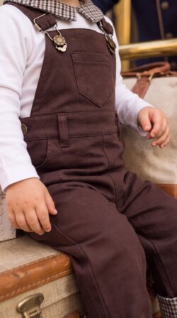 ⁦CHOCOLATE HEART BOYS ROMPER⁩ – תמונה ⁦7⁩