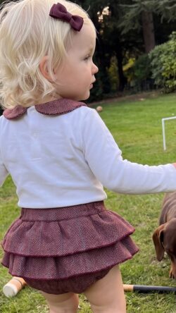 ⁦BURGUNDY MUSE BLOOMERS⁩ – תמונה ⁦5⁩