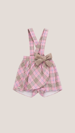 PINK CHATEAU ROMPER